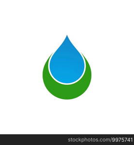 water drop Logo Template vector illustration design