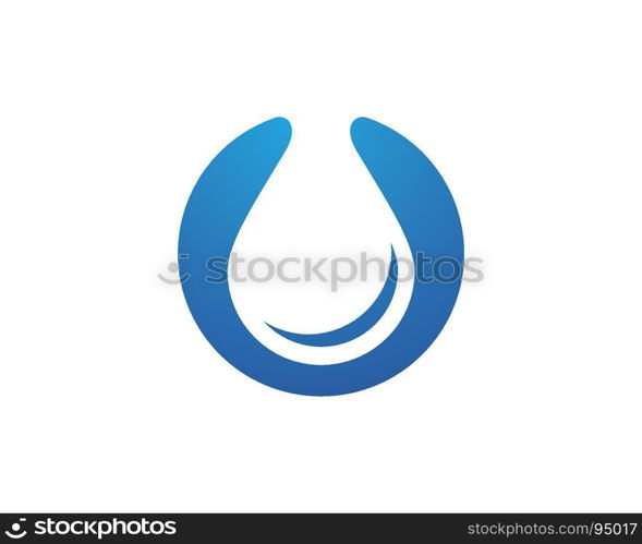 water drop Logo Template. water drop Logo Template vector illustration design