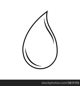 Water drop logo,vector illustration template design