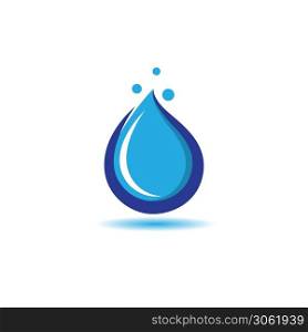 Water drop symbol vector icon illustration design