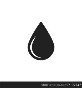 Water drop vector icon. Graphic element vector. Liquid color background design.. Water drop vector icon. Graphic element vector. Liquid color background