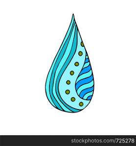 Water Drop Vector icon. Hand drawn logo. Sticker design. Water Drop Vector icon. Hand drawn logo. Sticker design.