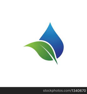 Water drop vector icon illustration