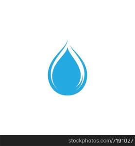 Water drop vector icon illustration