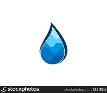 Water drop vector illustration
