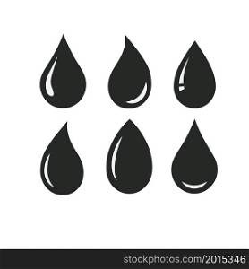 water droplets icon vector design illustration