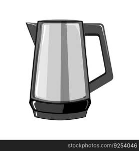 water electric kettle cartoon. kitchen hot, tea drink water electric kettle sign. isolated symbol vector illustration. water electric kettle cartoon vector illustration