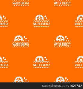 Water energy pattern vector orange for any web design best. Water energy pattern vector orange