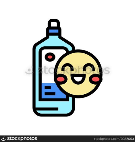 water for kids color icon vector. water for kids sign. isolated symbol illustration. water for kids color icon vector illustration