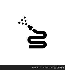 water hose icon vector design templates white on background