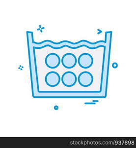 Water icon design vector