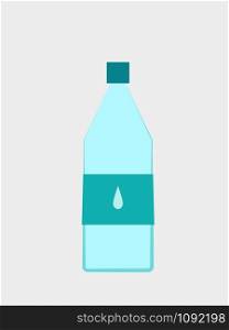 Water, illustration, vector on white background.