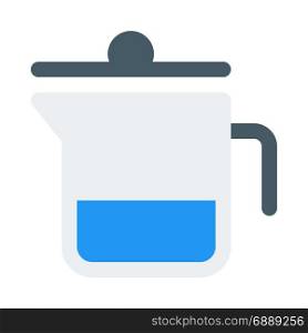 water jar, icon on isolated background