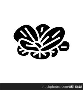 water lettuce glyph icon vector. water lettuce sign. isolated symbol illustration. water lettuce glyph icon vector illustration