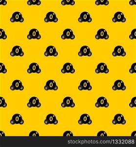 Water molecule pattern seamless vector repeat geometric yellow for any design. Water molecule pattern vector