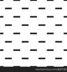 Water pattern seamless in simple style vector illustration. Water pattern vector