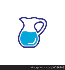 water pitcher icon vector design trendy