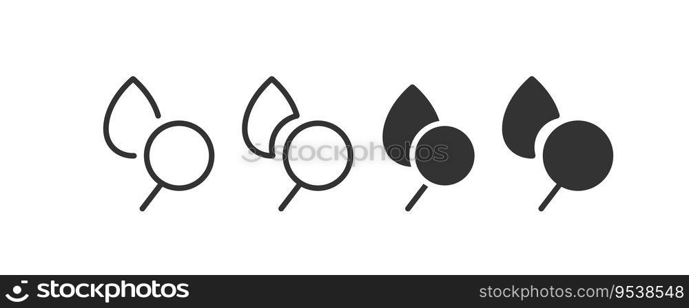 Water research icon. Vector illustration design.