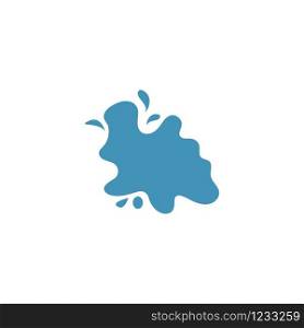 Water Splash logo icon illustration design template