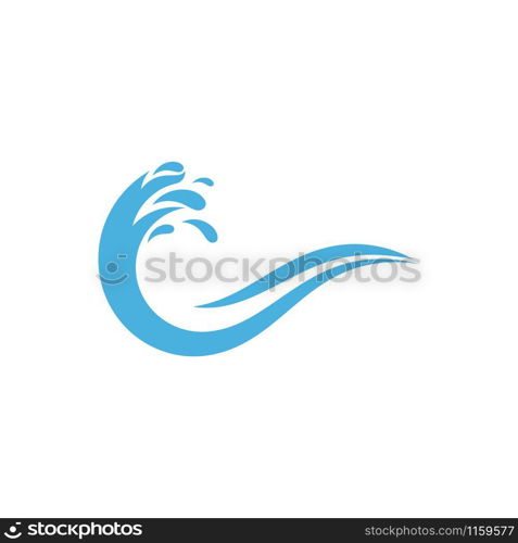 Water splash Logo Template vector