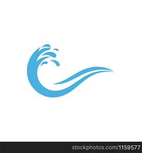 Water splash Logo Template vector