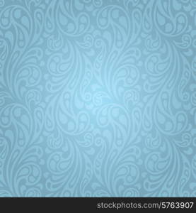 Water splash seamless waves abstract pattern.