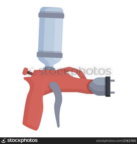 Water sprayer icon cartoon vector. Paint spray. Air gun. Water sprayer icon cartoon vector. Paint spray
