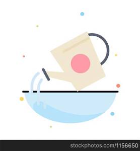 Water Tank, Beverage, Bottle, Tank, Water Abstract Flat Color Icon Template