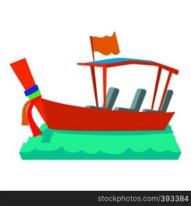 Water taxi icon. Cartoon illustration of water taxi vector icon for web. Water taxi icon, cartoon style