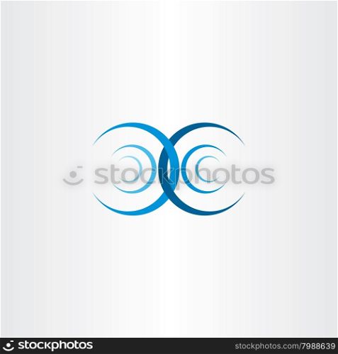 water wave interference collision vector icon symbol