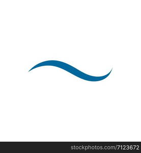 Water wave Logo design vector Template