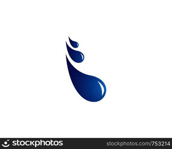 Water wave Logo design vector Template