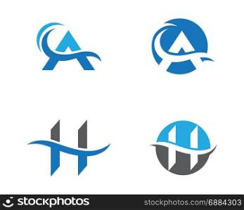 Water wave Logo Template vector illustration. Water wave Logo Template vector illustration design