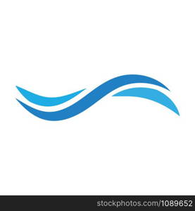 Water Wave Logo Template vector symbol nature