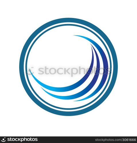Water wave Logo Template - Vector Water wave icon vector illustration design logo template - Vector
