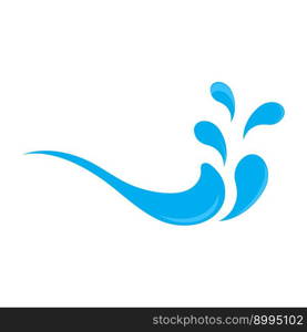 Water wave Logo vector and symbol Template