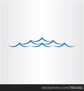 water waves sea or ocean abstract design element
