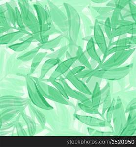 Watercolor style tropical vector pattern, palm leaves seamless. Abstract jungle leaf seamless pattern. Botanical floral background. Exotic plant backdrop. Design for fabric, textile, wrapping, cover. Watercolor style tropical vector pattern, palm leaves seamless. Abstract jungle leaf seamless pattern. Botanical floral background. Exotic plant backdrop.