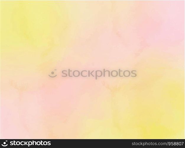 watercolor yellow and pink ombre gradient abstract watercolor texture idea for background