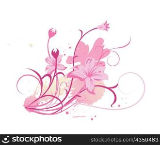 watercolour floral illustration