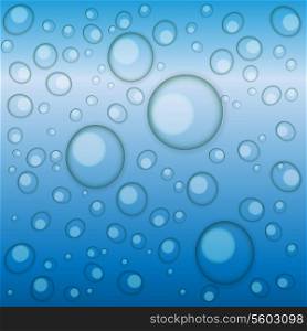 waterdrops background vector illustration .