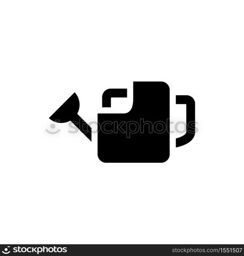 watering can icon vector design trendy