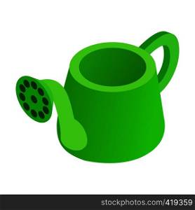 Watering Can isometric 3d icon isolated on white background. Watering Can isometric 3d icon
