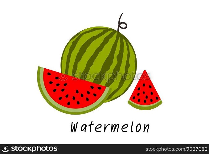 Watermelon, Fresh and juicy , vector design