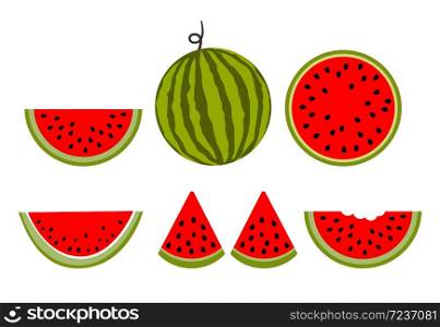 Watermelon, Fresh and juicy , vector design