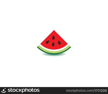 Watermelon icon Ilustration vector template