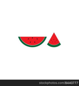 watermelon icon. vector illustration design template.