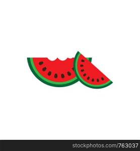 Watermelon logo vector icon template