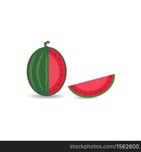 Watermelon stock Ilustration vector template
