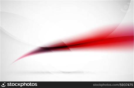 Wave abstract background. Business hi-tech presentation template or advertising layout. Red purple wavy line abstract background. Business or hi-tech presentation template or advertising layout